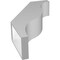 Ekena Millwork 6-in. W x 20-in. D x 32-in. H Funston Architectural Grade PVC Knee Brace BRCP06X20X32FST - alternate 6